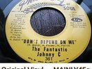 ? Fantastic Johnny C 'Don't Depend On Me' Oldie Northern Soul 45 HEAR
