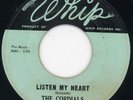 Cordials-Listen My Heart-Whip Doo Wop 45 