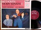 Beethoven, Violinsonaten 1 & 8, Oistrakh, Oborin, Philips 835 150 AY