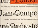ANTHONY BRAXTON/EVAN PARKER/BARRY GUY/DAVE HOLLAND ZURICH CONCERTS NM AVANT JAZZ
