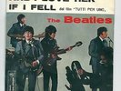 THE BEATLES : AND I LOVE HER + IF I FELL (RARE ITALIAN SINGLE)