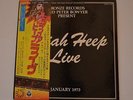 URIAH HEEP Live 1S/T Press JAPAN 2LP