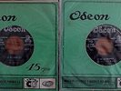 THE BEATLES - RARE set of 2 Peruvian Peru Odeon 45 7