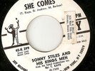 SONNY STILES - HERE SHE COMES / GIVE A LITTLE BIT - JOY PROMO  NORTHERN SOUL 45