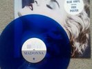 MADONNA True Blue LP New Zealand Blue Vinyl c/w Poster NM