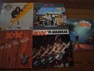 5 x LP AC DC  (Dirty Deeds/Fly on the wall/Jailbreak74/Let there../High Voltage)
