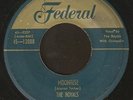 The ROYALS   Moonrise / Fifth Street Blues   RARE orig 1952 gold-top Federal 45