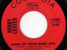Hear BOBBY LESTER - HANG UP YOUR HANG UPS - COLUMBIA ISSUE - Northern Soul
