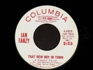 TEEN 45 Jan Tanzy THAT NEW BOY IN TOWN on COLUMBIA 43219 wlp CLEAN