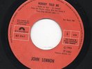 JOHN LENNON-NOBODY TOLD ME-RARE GUATEMALA SINGLE