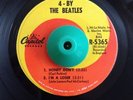 Rock Ep 45 Beatles 4 By The Beatles on Capitol Swirl HEAR