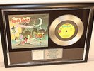 Rolling Stones, Harlem Shuffle, mit Cover, Platin Record, Schallplatte, Award
