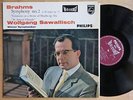 Philips 835 036 Hi-Fi stereo Brahms 2nd symphony Sawallisch Vienna