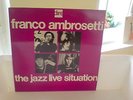 FRANCO AMBROSETTI - JAZZ LIVE SITUATION - DIRE RECORDS - ITALIAN ORIGINAL