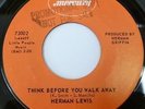 HERMAN LEWIS who's kissing you tonight 7