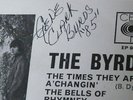 The Byrds - The Times They Are A'Changin'  SIGNED by GENE CLARK  7