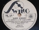 Django REINHARDT -1941- SWING dinette / lentement mademoiselle 78 RPM
