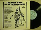 BILL LEE New York Bass Choir ORIG STRATA EAST JAZZ LP VG++