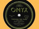 DOO-WOP : DEAN BARLOW & THE MONTEREYS ON ONYX 78 513 IN E CONDITION