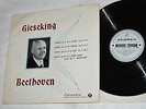 SAX 2259 Walter Gieseking - Beethoven Sonatas (Columbia B&S UK Orig Stereo LP)