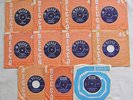 THE ROLLING STONES -ELEVEN ORIGINAL U.K 'DECCA' 45s- 1963 -67 -Inc RARE 1st 45