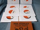 BOB MARLEY RARE BOX THE UPSETTER TROJAN UK 8 SINGLES 7' LEE SCRATCH 70/71