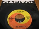 vg++ THE BEATLES 72076 Love Me Do/P.S.I Love You RARE Cdn Capitol 45 with sleeve