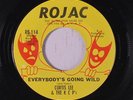 CURTIS LEE: Everybody's Going Wild / Get In My Bag 45 rare Soul