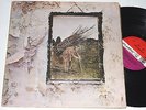 LED ZEPPELIN IV 4, LP Atlantic 2401012 red/plum UK 1st press A3/B3 w/ inner 1971
