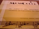 FRANCESCO DE MASI - GLI ASPETTI DEL DRAMMA- RARE ITALIAN LIBRARY ON EDIMERC REC.
