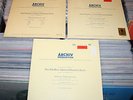 3LP ARCHIV PROD. RED STEREO SAPM BACH 6 CELLO SOLO SUITES FOURNIER gate fold ..