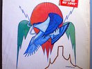 EAGLES ON THE BORDER ORIGINAL '74 ASYLUM LP IN SHRINK w/POSTER & STICKER NR MINT