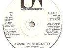 THE STRANGLERS RARE IRISH 45 PEASANT IN THE BIG SHITTY NEAR MINT
