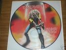 IRON MAIDEN  -  PROMO PICTURE DISC - PURGATORY / MAIDEN JAPAN