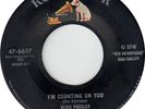 Elvis Presley: I'm Counting On You / I Got A Woman