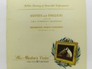 HMV CSLP 507 BEETHOVEN VIOLIN CONCERTO HEIFETZ TOSCANINI NBC NM