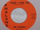 1966 Michigan Garage The Pastels 'Cause I Love You Phalanx 45 RPM Near Mint