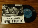 Elvis Presley. Love Me Tender, HMV 7EG 8199, 7