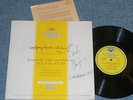 DAVID OISTRAKH violin MOZART 1stPress 1956 DGG - SIGNED AUTOGRAPH