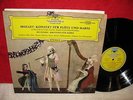 DG 138 853 STEREO GERMAN TULIP MOZART CONCERTO FOR HARP,FLUTE ZABALETA ZOLLER NM
