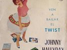 JOHNNY HALLYDAY *VIENS DANSER LE TWIST* 1961 SPAIN EP
