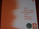 MAURICE GENDRON BACH SOLO CELLO SUITES PHILIPS 3LP
