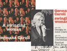 GERMANA CAROLI A SWINGING WOMAN  DISCO TRIS ITALIA  AUTOGRAFATO 1981