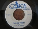 CC and the Chasers-Hey, Put the Clock Back On The Wall/Two and Twenty  garage