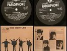 THE BEATLES HELP DANISH LP 1965 BLACK & SILVER PARLOPHONE FIRST STEREO HELP