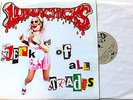 LUNACHICKS LP Vinyl JERK OF ALL TRADES near mint  record w/ poster Feminist Punk