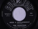 rare Soul 45 WINSTONS need a replacement CURTOM Listen