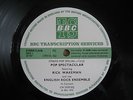 BBC TRANSCRIPTION DISC LP– RICK WAKEMAN– IN CONCERT 1976–PROG ROCK–YES / STRAWBS