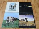 4 PINK FLOYD LPS   DARK SIDE OF THE MOON   ATOM HEART MOTHER  GREAT DANCE SONGS