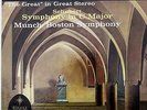 CHARLES MUNCH / Schubert Great Symphony / RCA Living Stereo SD, LSC-2344, 1S/1S